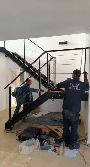 Metal Staircases and steel fabrication cape town
